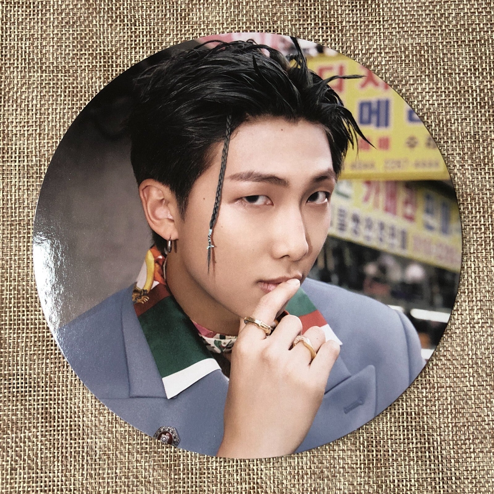 BTS RM [ 2021 Season's Greetings ] Official LP Photocard / New / Gift