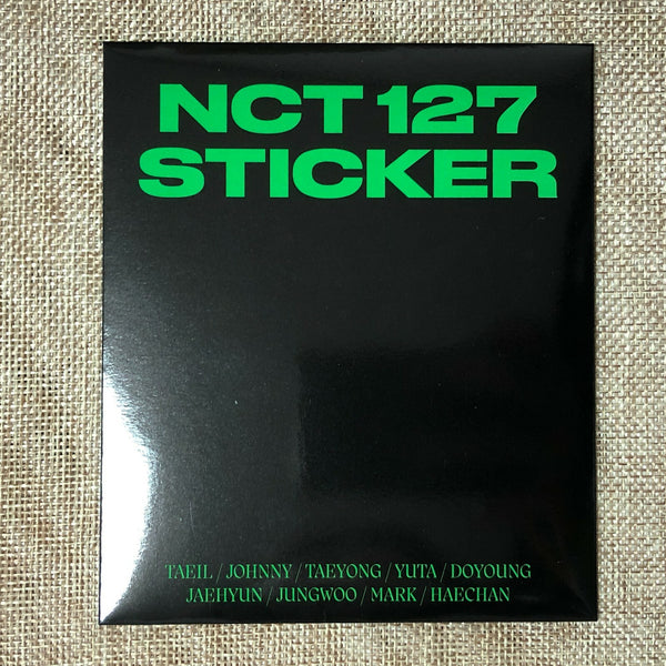 NCT 127 [STICKER] Official Goods PHOTO + GLOW-IN-THE-DARK + STICKER SET / Gift