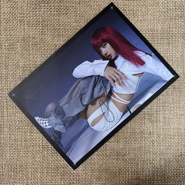 BLACKPINK LISA [ How you like that ] Official Postcard, Special Ed. / New / Gift
