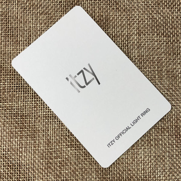 ITZY RYUJIN [ LIGHT RING Pre Order ] Official Photocard / New / Gift