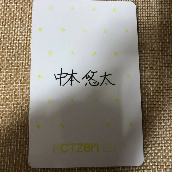 NCT Dream YUTA [ Welcome KIT NCTZEN ] Official Photocard, 127 Wayv / New / Gift