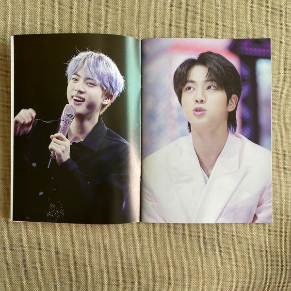 BTS JIN [KEEP CALM AND HBD JIN Exhibition Photobook] 32 page / New, Rare / Gift