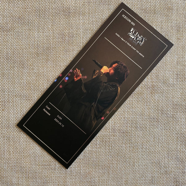BTS SUGA [That's The Ticket] Official Photo Ticket Set, Movie AGUST D / Gift