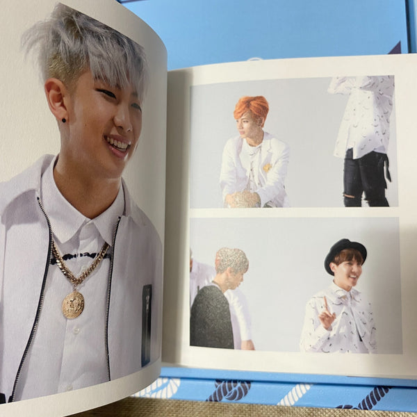 BTS 2014 Summer Package / Official Full Set Towel Photobook Pin Badges / No PC
