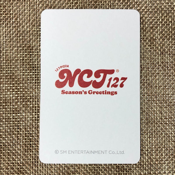 NCT HAECHAN [2022 Season's Greetings Aladin Lucky Draw] Official Photocard /+G