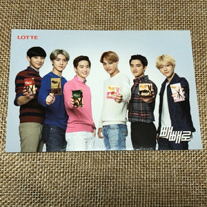 EXO GROUP #6 [ Lotte Pepero Day ] Official Photocard, EXO-K / New, Rare / Gift