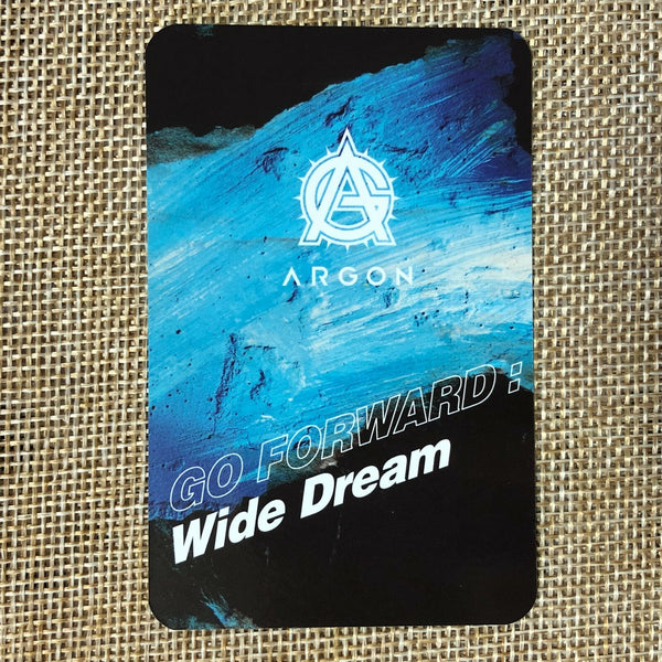 ARGON YEOUN [Go Forward : Wide Dream] Official Photocard, 2nd Mini / New / Gift
