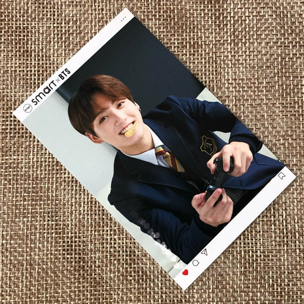 BTS JUNGKOOK [ BTS X Smart Uniform ] Official Photocard / New, Rare / Gift