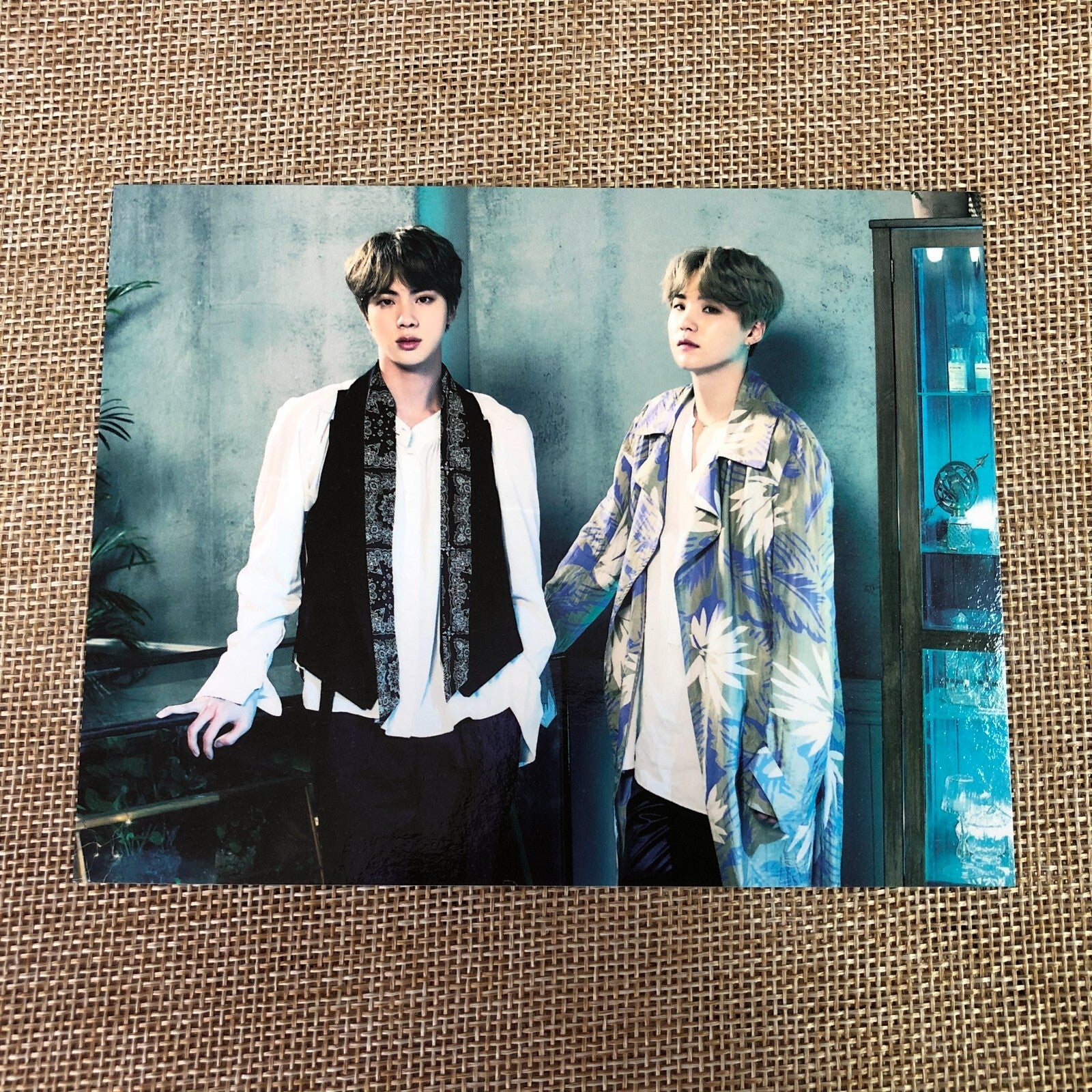 BTS JIN SUGA [5th Muster MAGIC SHOP Pop Up] Official Photocard Postcard / Gift