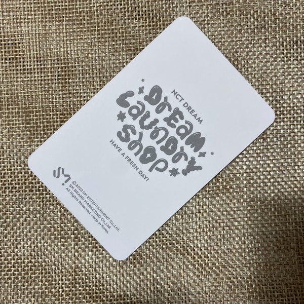 NCT Dream RENJUN [ DREAM LAUNDRY SHOP MD ] Official Photocard / New / Gift