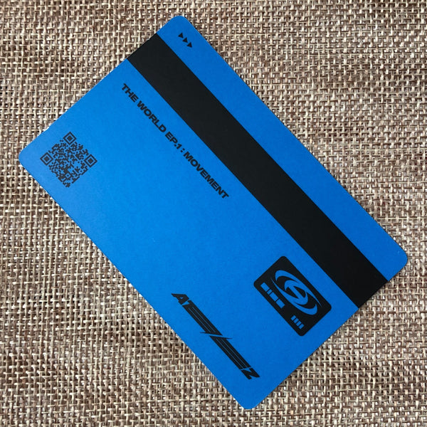 ATEEZ YUNHO [THE WORLD EP.1 : MOVEMENT] Official ID Card Photocard, A Ver. /+G