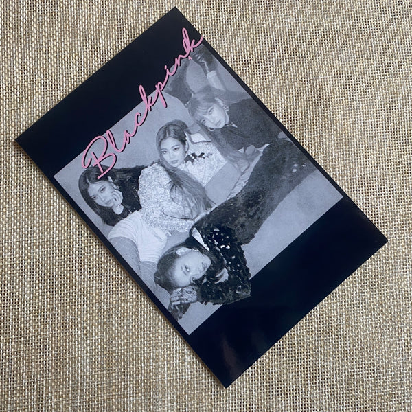 BLACKPINK GROUP #1 [4+1 5th Anniversary Pop-up Store] 4x6 Photo / New, Rare /+G