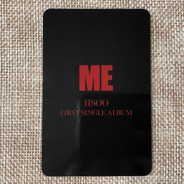 BLACKPINK JISOO #4 [ME Ktown4U] Official Photocard, Solo 1st Single / New / Gift
