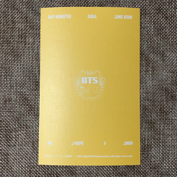 BTS RM [ GLOBAL OFFICIAL FANCLUB 2nd ARMY MEMBERSHIP KIT ] Postcard / New / Gift