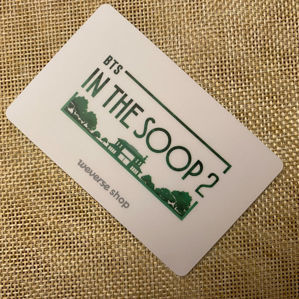 BTS GROUP #1 [IN THE SOOP 2] Official Photocard, Weverse Early Bird / New / Gift
