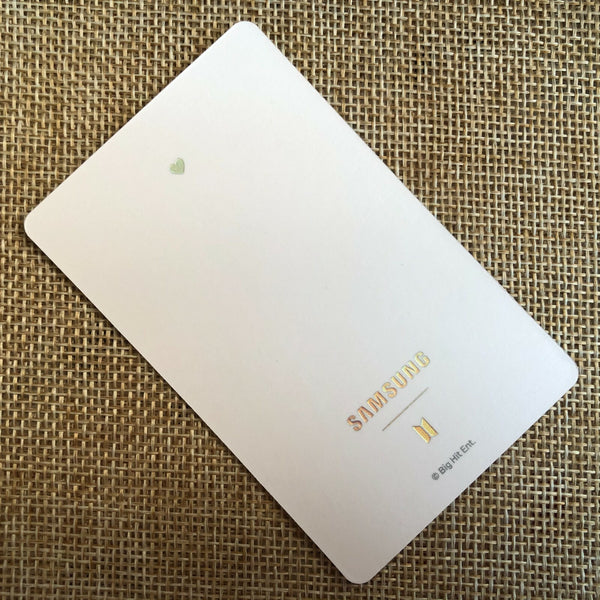 BTS V TAEHYUNG [ Samsung Galaxy S20 ] Official Photocard / New, Rare / Gift