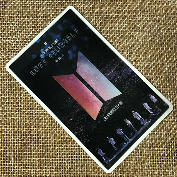BTS GROUP #18 [Love Yourself Movie] Official Ticket Photocard Photo / New / Gift