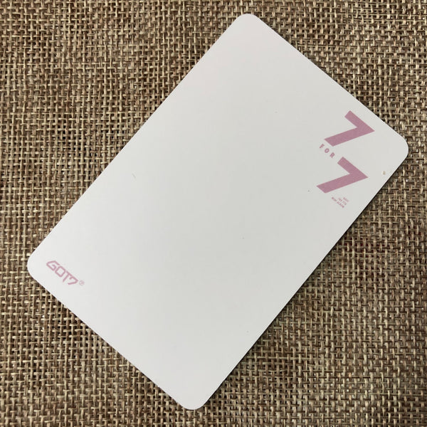 GOT7 YUGYEOM [ 7 for 7 ] Official Photocard, 7th Mini Selfie Ver. / New / Gift