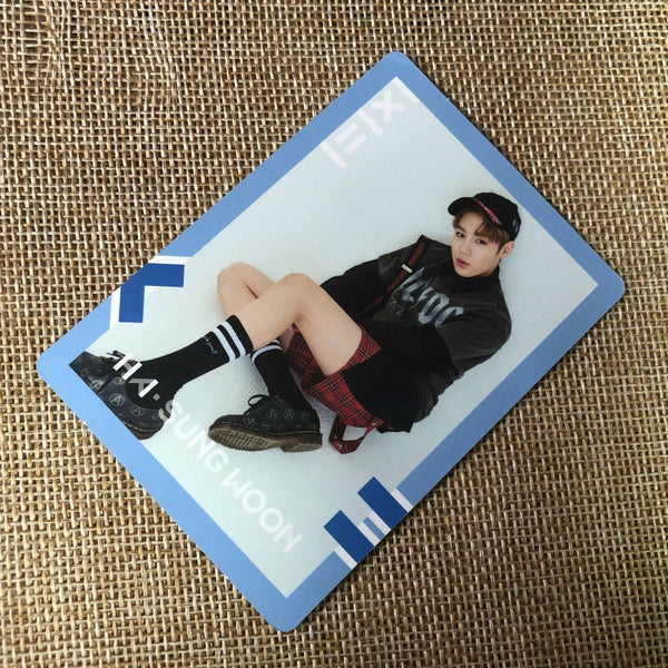 WANNA ONE HA SUNGWOON [ TO BE ONE ] Official Photocard, Sky ver. / New / Gift