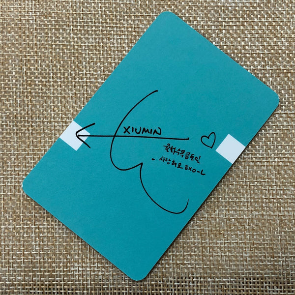 EXO XIUMIN #3 [CBX Blooming Days] Official Photocard, 1st Mini Album / Gift