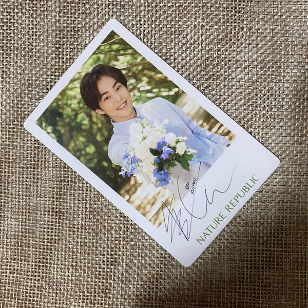 EXO XIUMIN #2 [ Nature Republic ] Official Limited Photocard / New, Rare / Gift