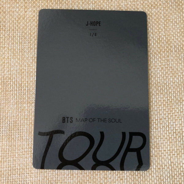 BTS J-HOPE 1/8 [ Map Of The Soul Tour ] Official Mini Photocard / New / Gift