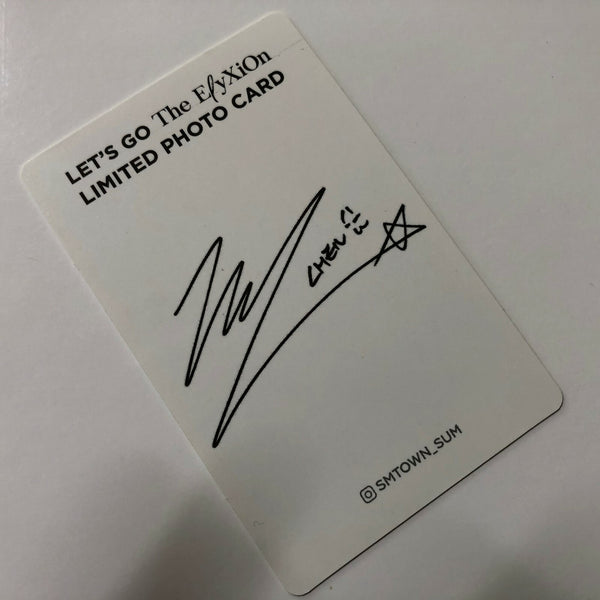 EXO SM CHEN [ ElyXion ] Official Limited Photocard, COEX / New / Gift