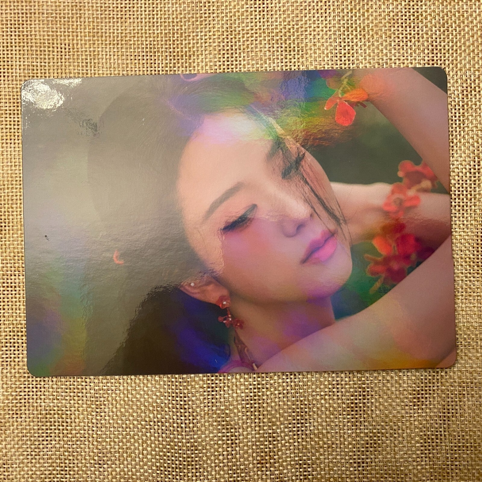 BLACKPINK JISOO #2 [ME Flower] Official Paper Stand, Weverse Shop / New, Rare