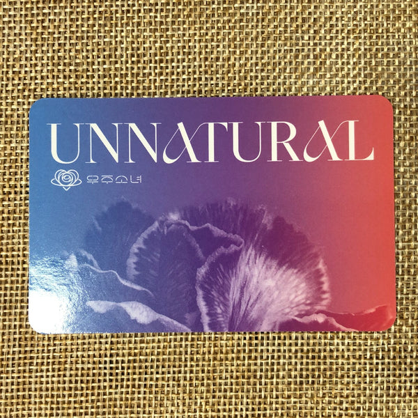 WJSN YEONJUNG DAYOUNG [Unnatural] Official Photocard, 9th Mini Album / Gift
