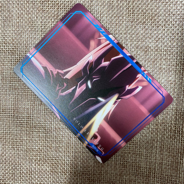 Solo Leveling SL01-19 / Double Rare (1pc)  Igris Webtoon Trading Card / New