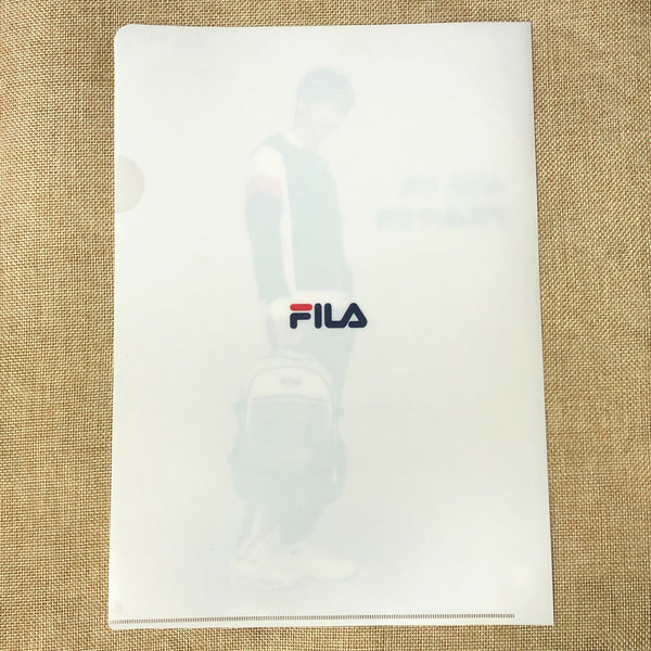 BTS RM [ FILA ] Official Clear File Holder / New, Rare / Gift