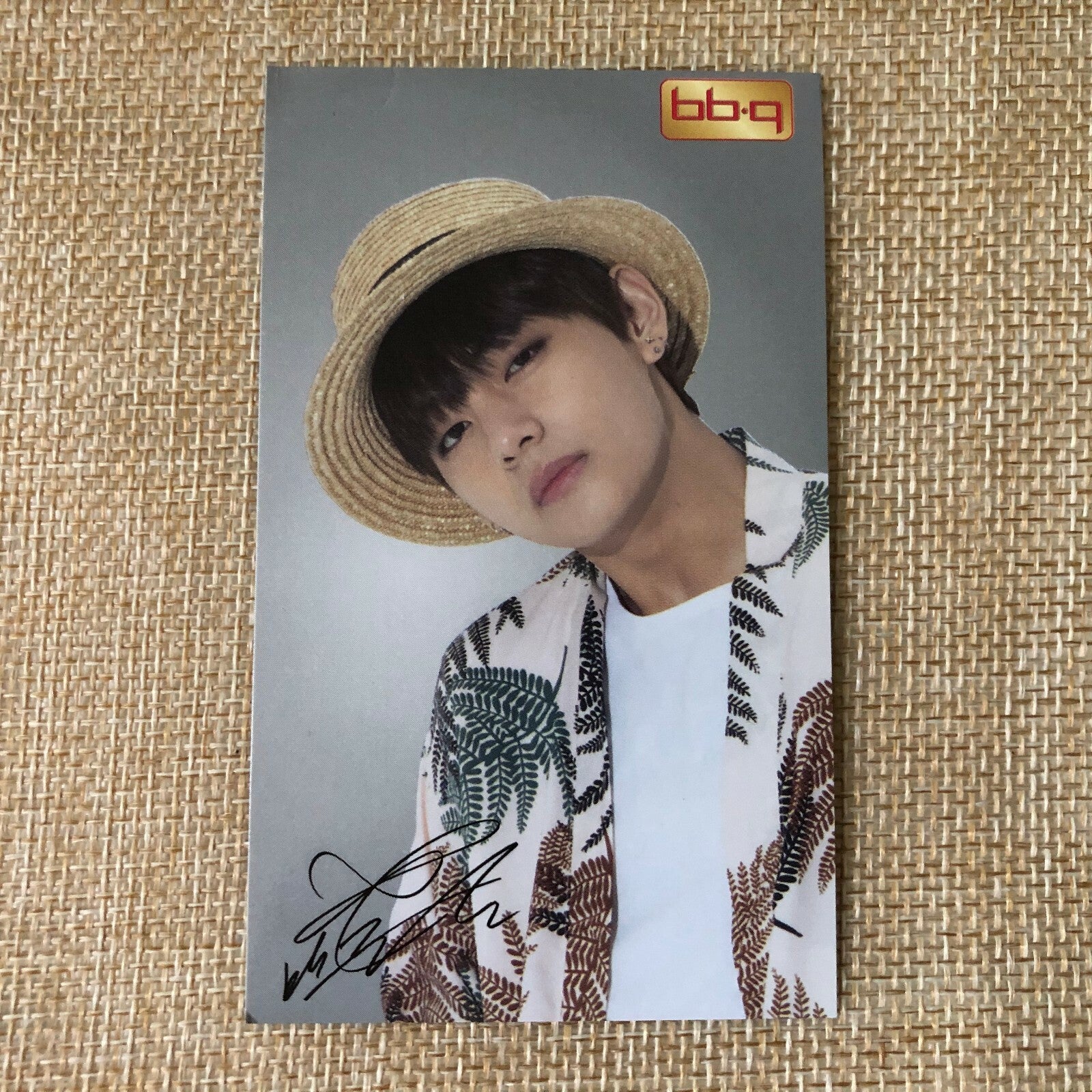 BTS V #3 [ BBQ ] Official Photocard / New / Gift
