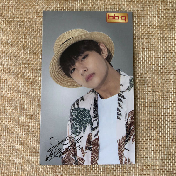 BTS V #3 [ BBQ ] Official Photocard / New / Gift