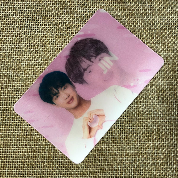 BTS JIN [ Chilsung Cider ] Official Lenticular Photocard / New, Rare / Gift