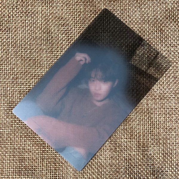WANNA ONE KIM JAEHWAN [Nothing Without You] Official Transparent Photocard /+G