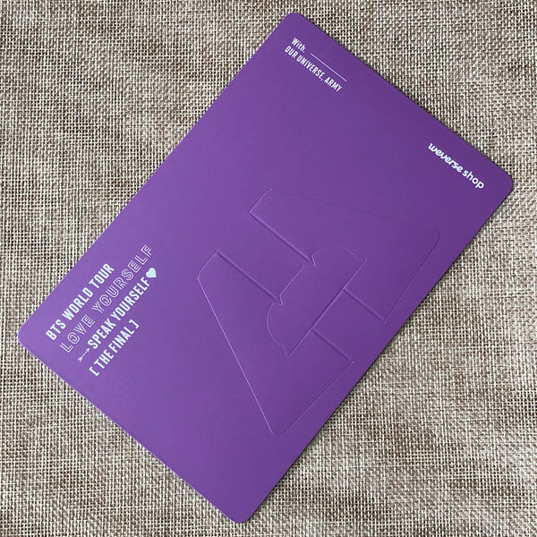 BTS [Speak Yourself Seoul DVD] Official Lenticular Photocard Standee POB / Gift