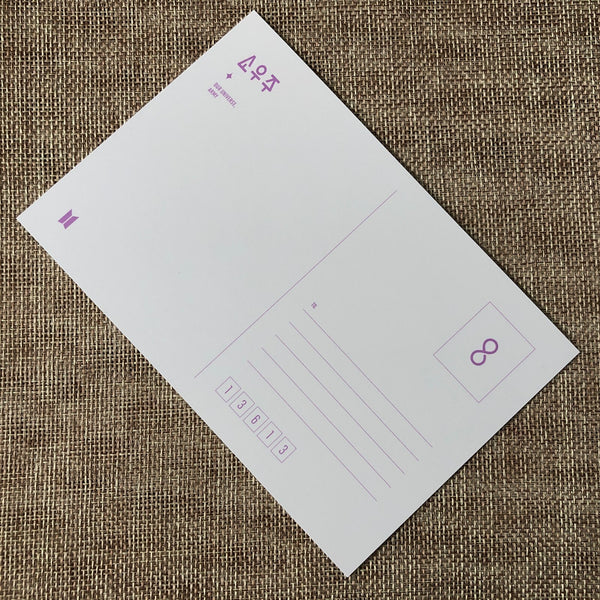 BTS JIN [ 2021 Muster SOWOOZOO ] Official Hologram Postcard / New / Gift