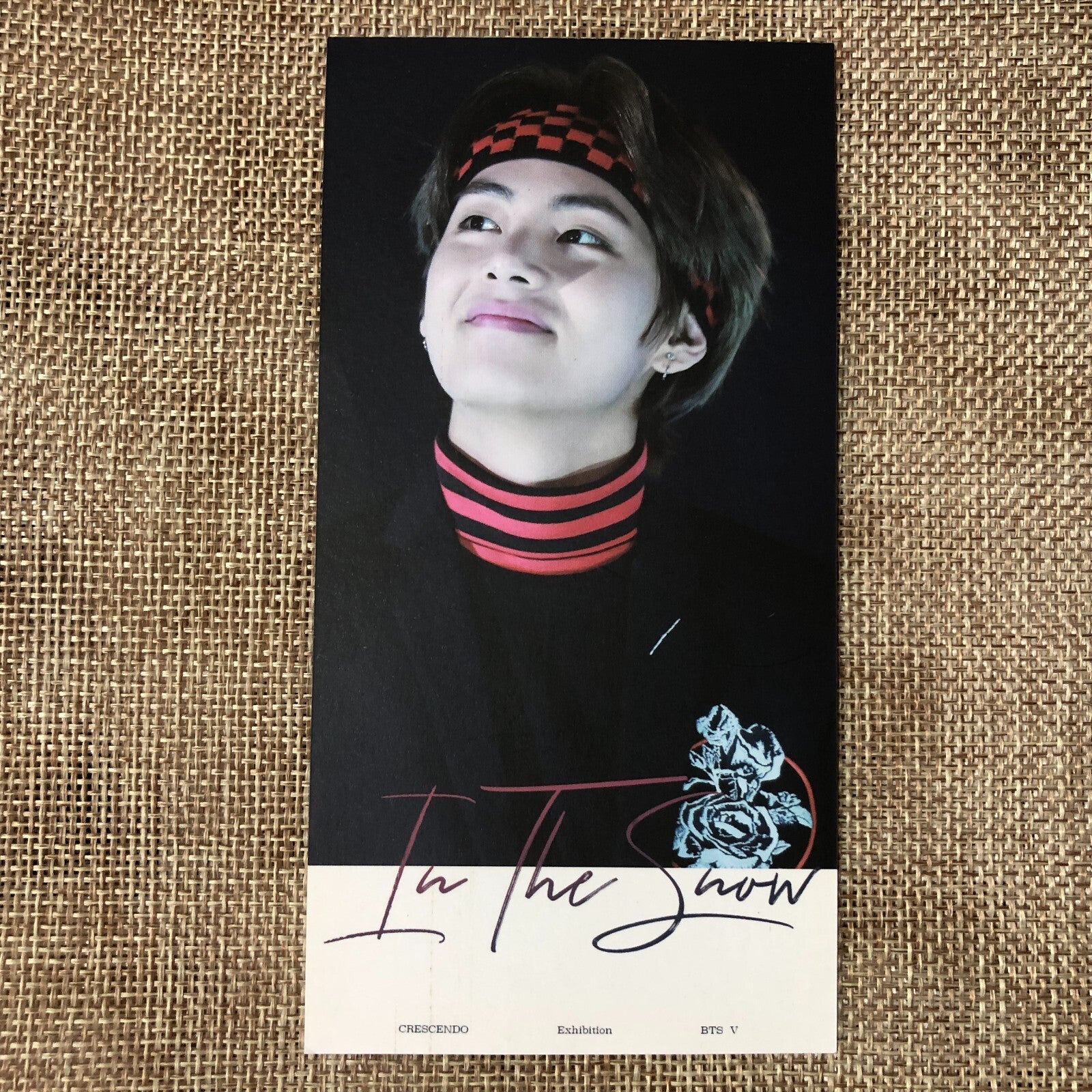 BTS V JIMIN [ In The Show Exhibition ] Ticket Photocard / New, Rare / Gift