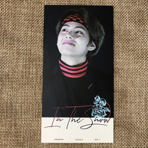 BTS V JIMIN [ In The Show Exhibition ] Ticket Photocard / New, Rare / Gift