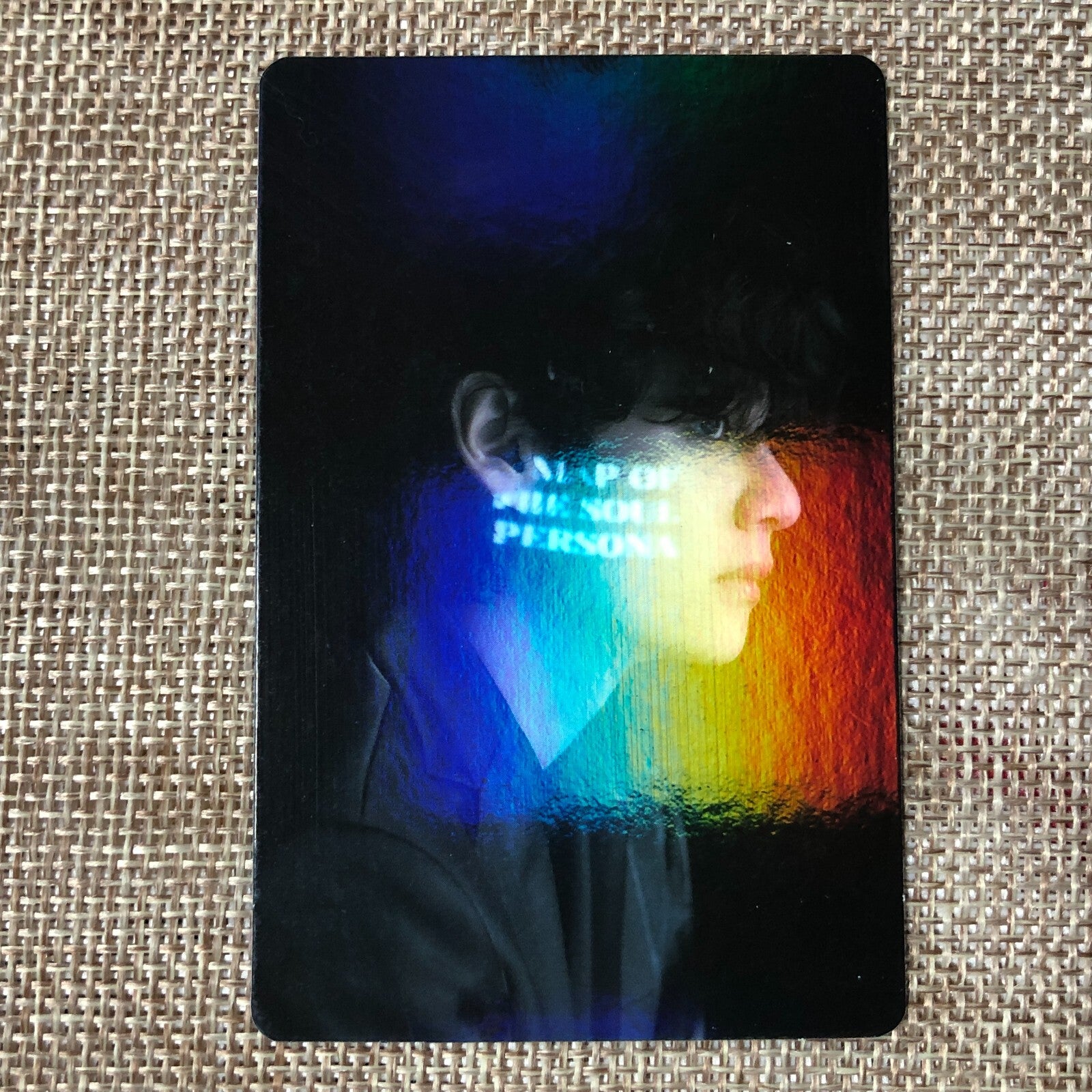 BTS V [MAP OF THE SOUL MOS ON:E Concept Book] HOLOGRAM Ver. Photocard / Gift