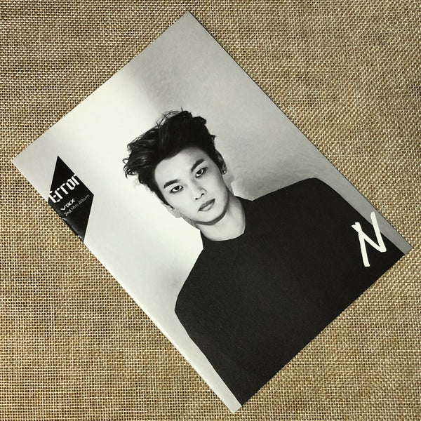 VIXX N [ ERROR ] Official Hidden Photobook, 2nd Album / New, Rare / Gift