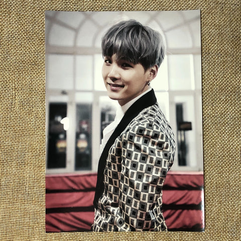 BTS SUGA #1 [HYYH On Stage Epilogue] Official Postcard Photo Photocard / Gift