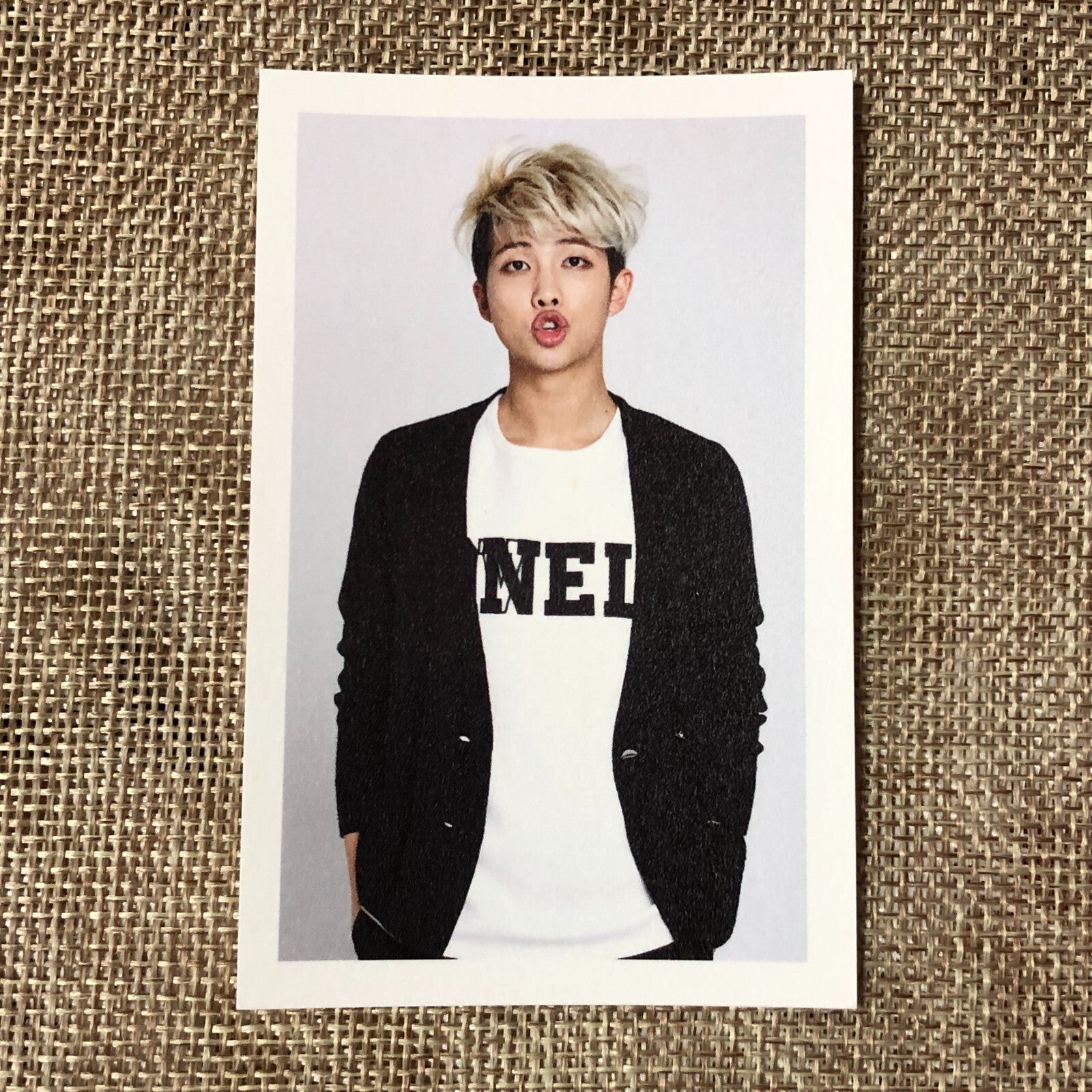 BTS RM [GLOBAL OFFICIAL FANCLUB 2nd ARMY MEMBERSHIP KIT] Photocard / New / Gift