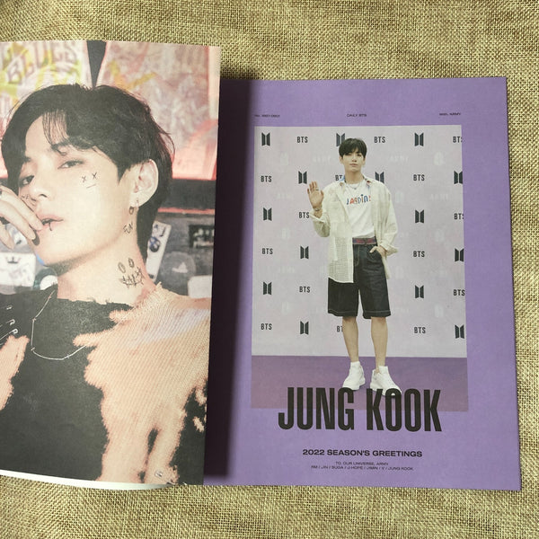 BTS GROUP [ 2022 Season's Greetings ] Official Tabloid Poster Set / New / Gift