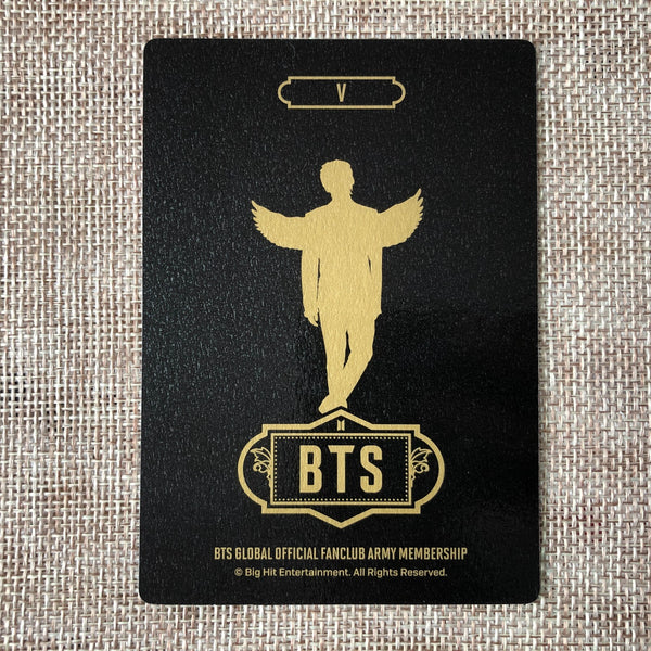 BTS V [ GLOBAL OFFICIAL FANCLUB 7th ARMY MEMBERSHIP KIT ] Photocard / New / Gift