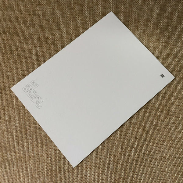 BTS SUGA [ 2018 Season's Greetings ] Official Limited Postcard / New / Gift