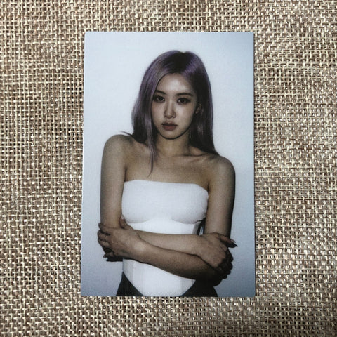 BLACKPINK ROSE #7 [ Lovesick Girls THE ALBUM ] Official Photocard / New / Gift