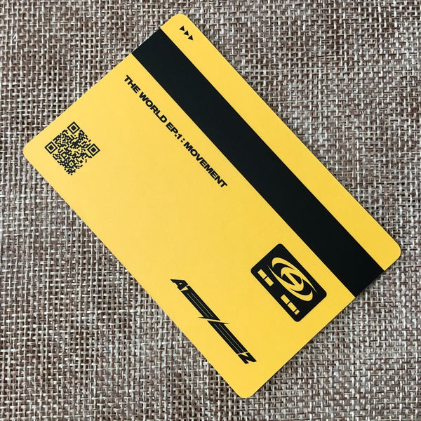 ATEEZ MINGI [THE WORLD EP.1 : MOVEMENT] Official ID Photocard, Diary / Gift