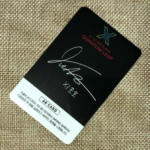 X1 JUNHO [ Soaring : Quantum Leap ] Official AR Photocard, 1st Mini / New / Gift