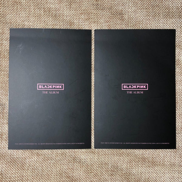 BLACKPINK HAND SIGNED [ THE ALBUM ] Promo Autographed / CD+Photobook+PC / Gift